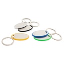 Chaveiro Metalizado Oval 