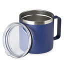 Caneca Térmica 350 ml com Tampa Transparente 