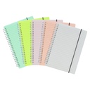 Caderno A5 Plástico com Elástico

