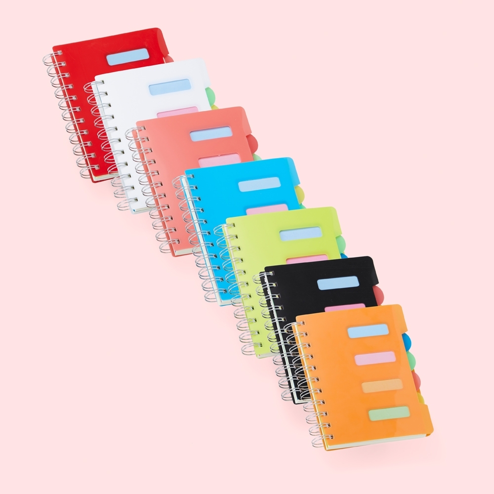 Caderno com Divisórias
