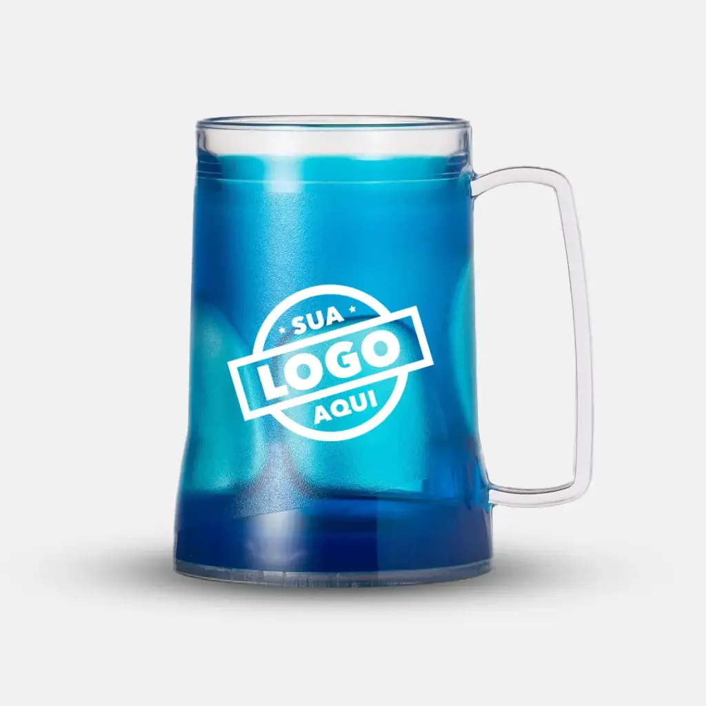 Caneca Acrílica com Gel 