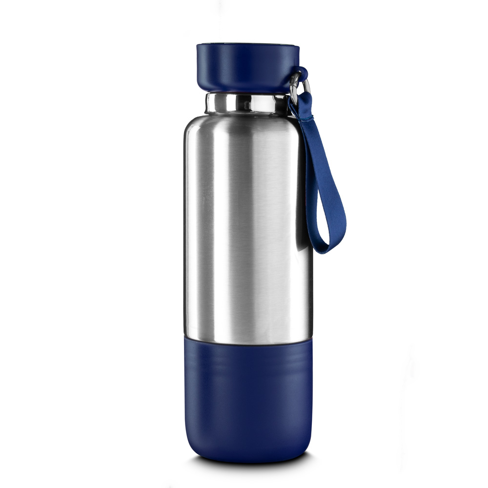 Garrafa Térmica de 500ml com Cordão e Copo