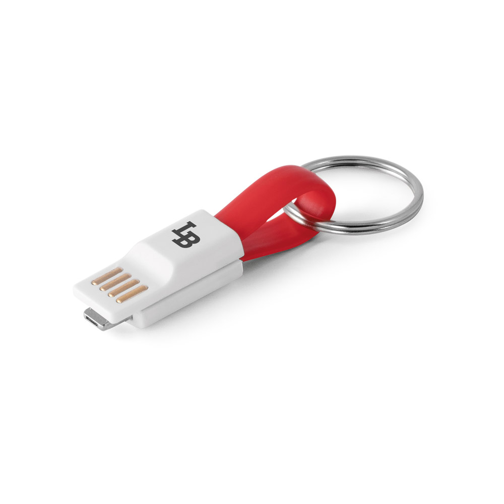 Cabo USB com conetor 2 em 1