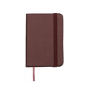 Mini Moleskine Couro Sintético 7x10cm - Sem Pauta