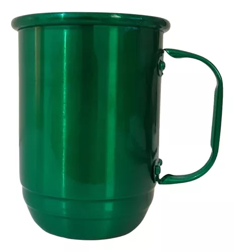 Caneca de Alumínio 500 ml - Brilhosa