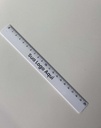 Régua em PVC 20 cm