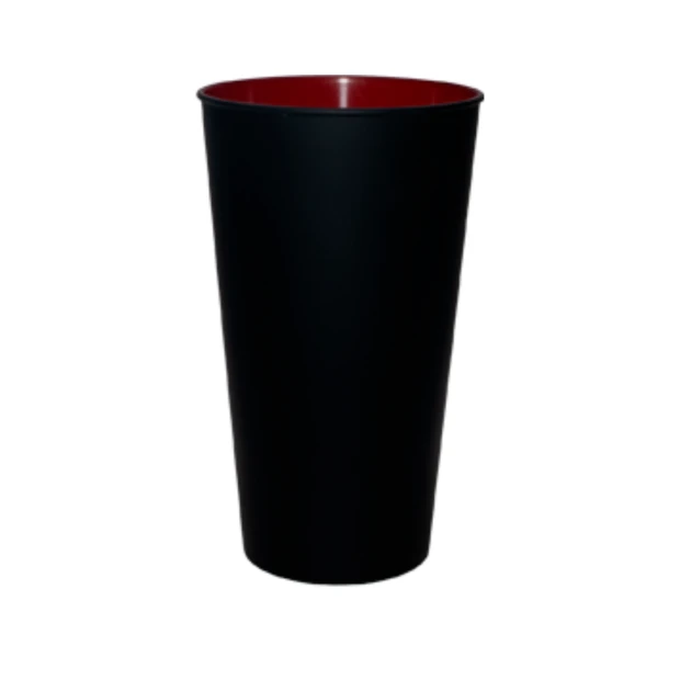 Copo ECO 400 ml Preto Fosco