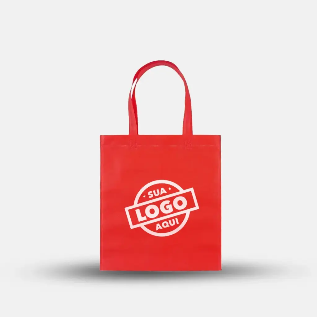 Sacola de TNT 37x41cm Alça curta