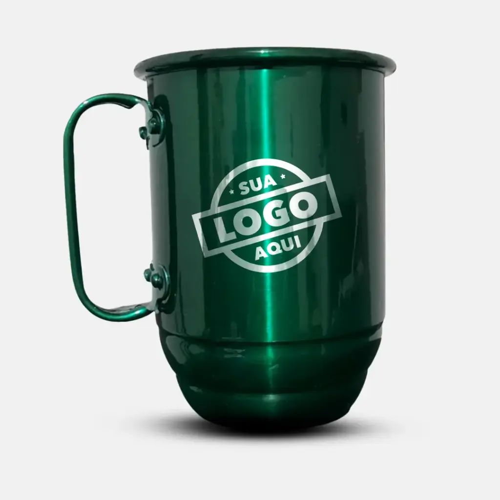 Caneca de Alumínio 500 ml - Fosca