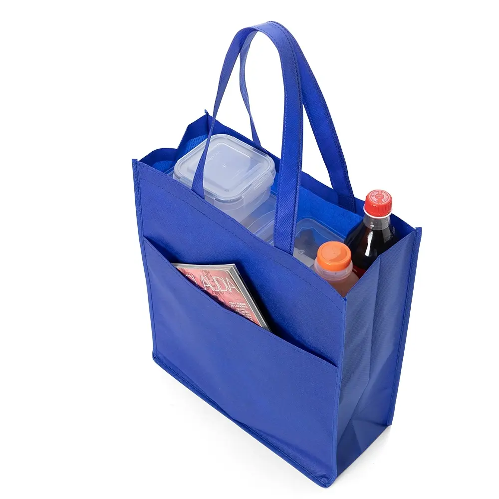 Sacola em TNT com Bolso 35x40 cm