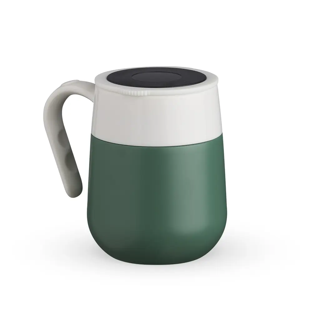 Caneca Térmica Inox com Display LED 500ml Curva