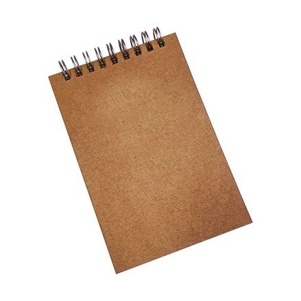 Bloco Kraft Formato A7 c/ 50 folhas