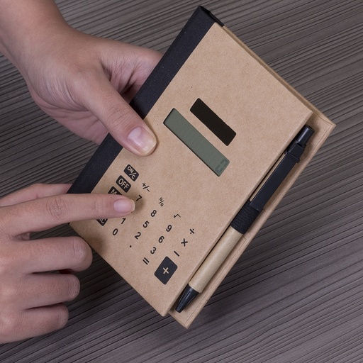 Bloco com Autoadesivos e Calculadora