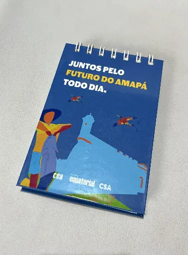 Bloco Wire-o 10x14 80 folhas 