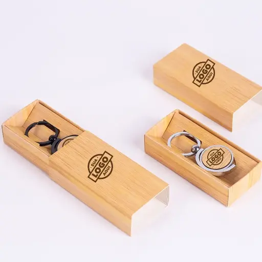Chaveiro Metal Bambu