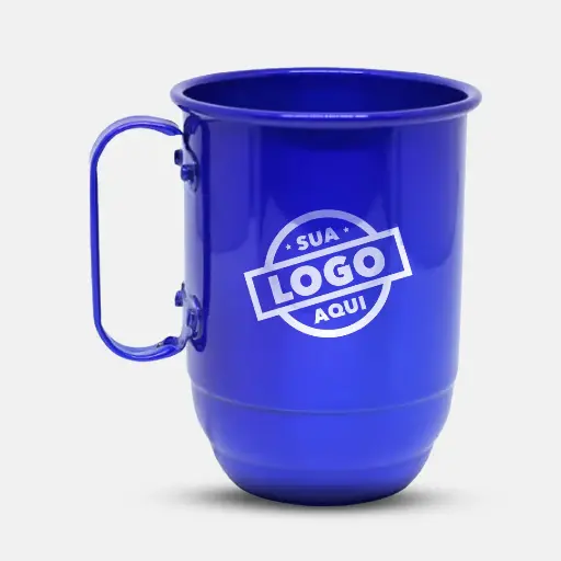 Caneca de Alumínio 500 ml - Fosca