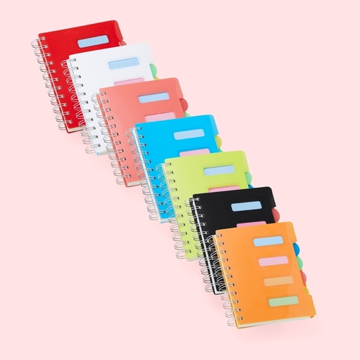 Caderno com Divisórias