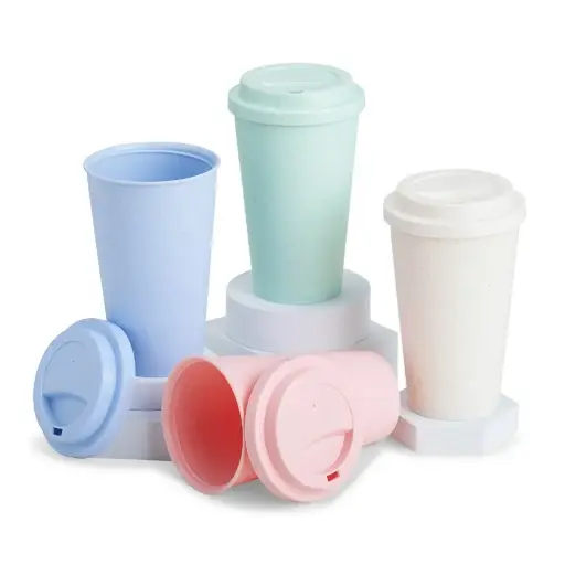 Copo Buck Fibra de Bambu 450 ml Maleável