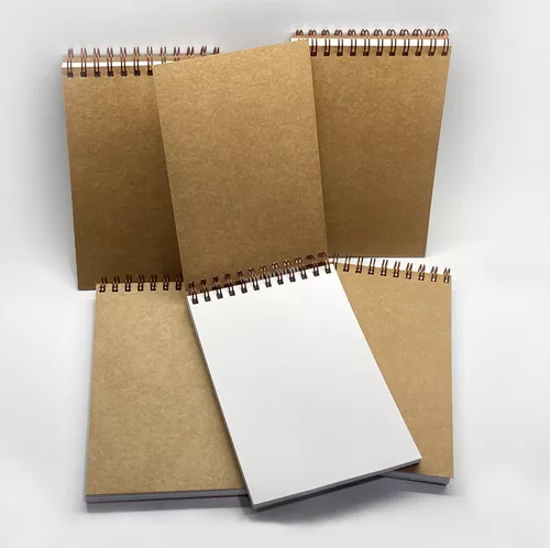 Bloco de Rascunho Wire-o - 10x15cm/80 folhas - Personalizado