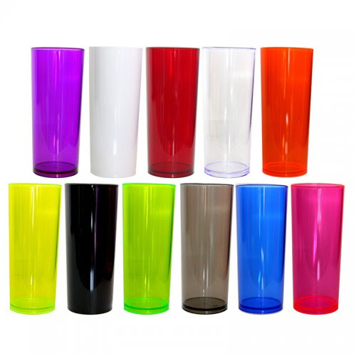 Copo Long Drink Neon 350 ml 