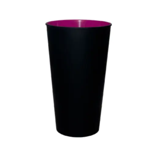 Copo ECO 400 ml Preto Fosco