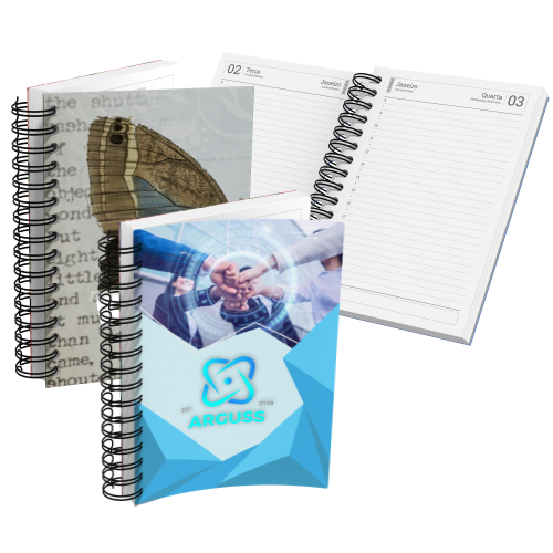 Agenda Diária Personalizada 15x21cm