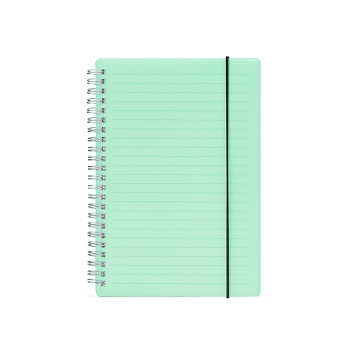 Caderno A5 Plástico com Elástico